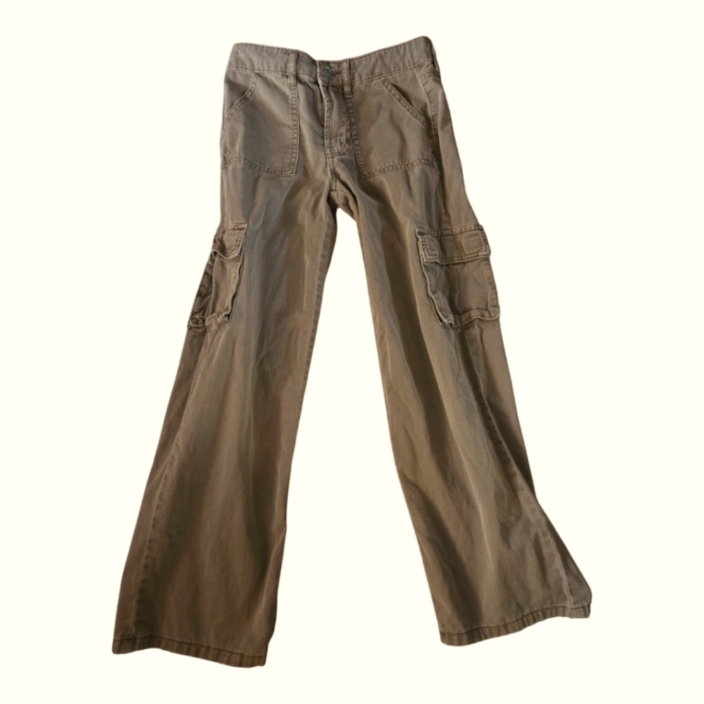 RSQ Tan Cotton Pants girls size 12